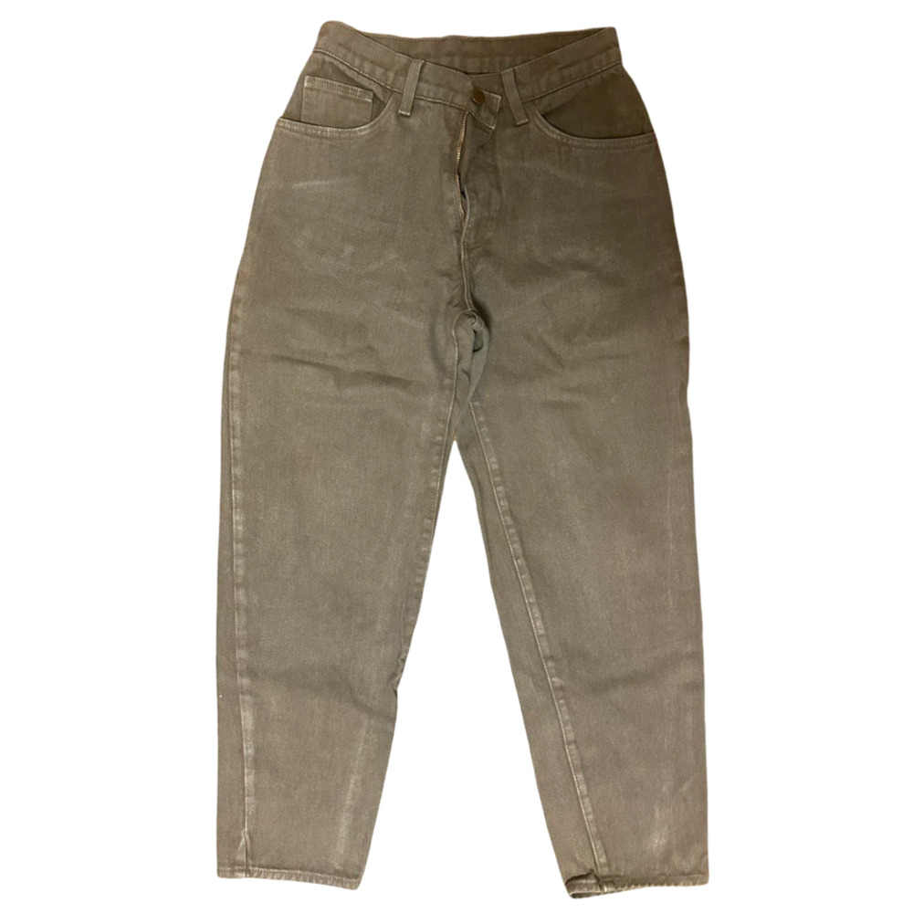 Los Angeles Apparel Relaxed Fit Jeans Army Green Size 27/28